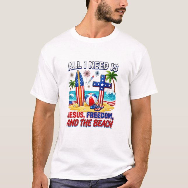 ALL I NEED IS JESUS T-Shirt (Front)