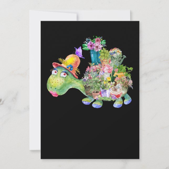 All i need is love a Loves And A Turtle Holiday Card (Front)