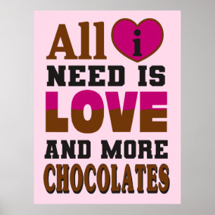 All I Need is Love and More Chocolates  Poster