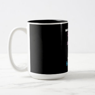 All I Need Is Music And My Hamster Two-Tone Coffee Mug