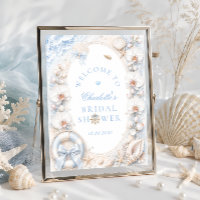 All I Sea Is Love Beach Bridal Shower Welcome