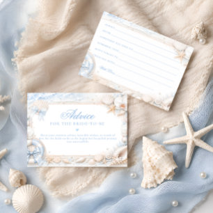 All I Sea Is Love Coastal Advice and Wishes Card
