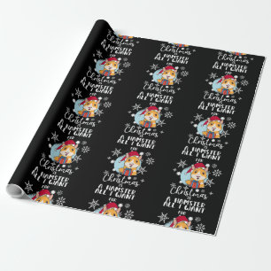 All I Want  Christmas Is A Hamster Wrapping Paper