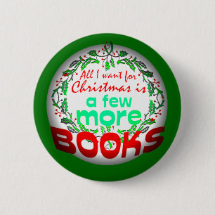 All I want for Christmas 6 Cm Round Badge