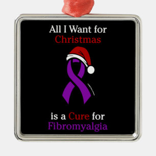 All I Want for Christmas/Hat...Fibro Metal Ornamen Ornament