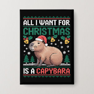 All I Want For Christmas Is A Capybara Animal Gift