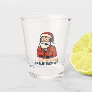 All I Want for Christmas Is a Clear Frequency Shot Glass