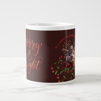 All I Want for Christmas is Coffee  Large Coffee Mug