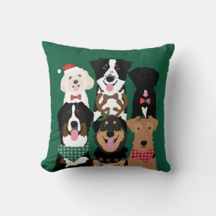 All I Want For Christmas Is More Dogs Cushion