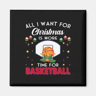 All I Want For Christmas Is More Time For Sketll  Magnet