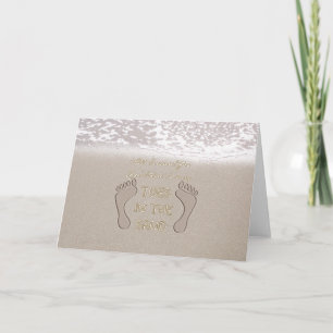 All I Want For Christmas is My Toes in the Sand Holiday Card