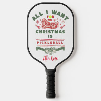 All I want for Christmas is Pickleball Vintage Paddle