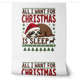 All I Want For Christmas Is Sleep - Funny Xmas Slo Wallpaper