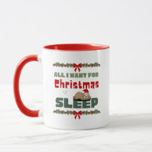 all i want for christmas is sleep