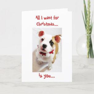 All I want for Christmas...is you Holiday Card