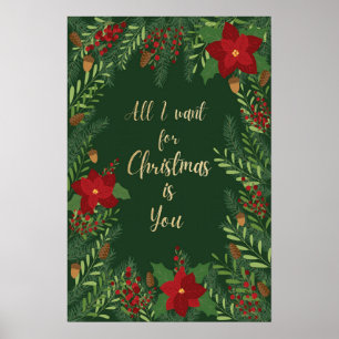All I Want For Christmas Is You Poster