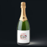 All I Want for Christmas Is Your Two Front Teeth: Sparkling Wine Label<br><div class="desc">funny Christmas dental,  dentist humour,  Christmas 2025,  holiday tooth pun,  Santa teeth joke,  two front teeth,  dental xmas,  oral care humour,  festive dentist,  funny holiday</div>