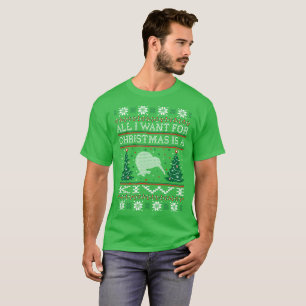 All I Want For Christmas Kiwi Ugly Sweater Tshirt