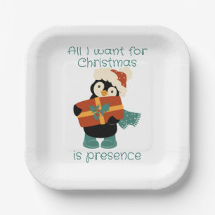 All I want for Christmas... Paper Plate