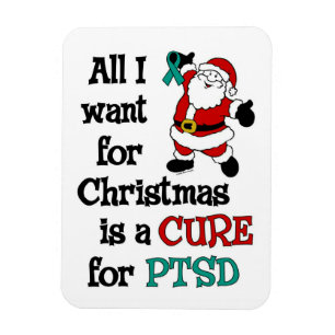 All I Want For Christmas...PTSD Magnet