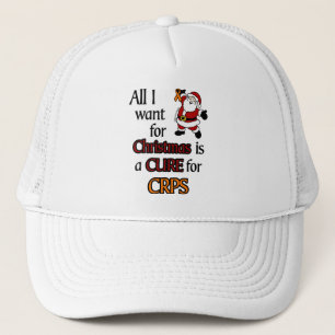 All I Want for Christmas/Santa...CRPS Trucker Hat