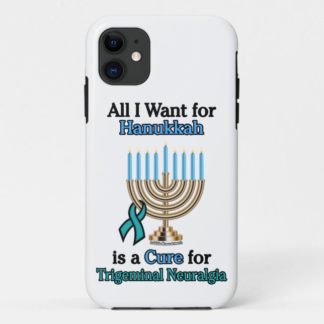 All I Want for Hanukkah...TN Case-Mate iPhone Case (Back)