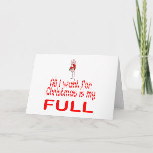 All I want Full Holiday Card
