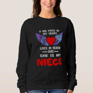 All I Want Is For My Niece In Heaven Know How Much Sweatshirt