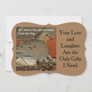 All I Want is You Holiday Greeting Card