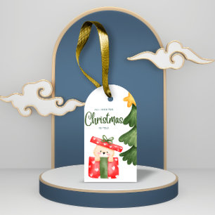 All I Wish For Christmas Is You Cat Gift Tags