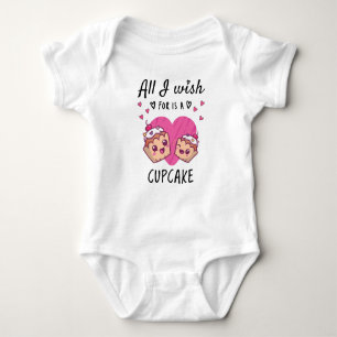 All I wish for is a Cupcake Baby Bodysuit
