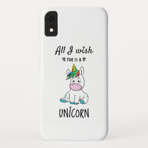 All I wish for is a Unicorn iPhone XR Case