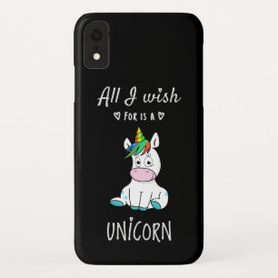 All I wish for is a Unicorn iPhone XR Case