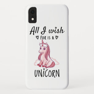 All I wish for is a Unicorn iPhone XR Case