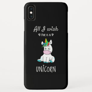 All I wish for is a Unicorn iPhone XS Max Case