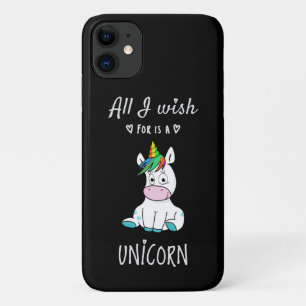 All I wish for is a Unicorn iPhone 11 Case