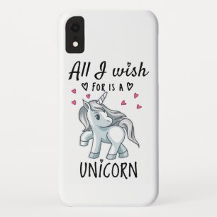 All I wish for is a Unicorn iPhone XR Case