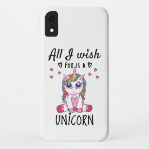 All I wish for is a Unicorn iPhone XR Case
