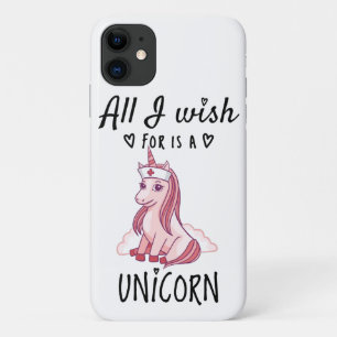 All I wish for is a Unicorn iPhone 11 Case