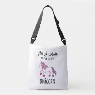 All I wish for is a Unicorn Crossbody Bag