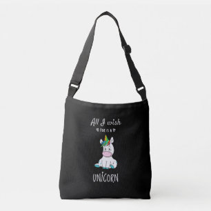 All I wish for is a Unicorn Crossbody Bag