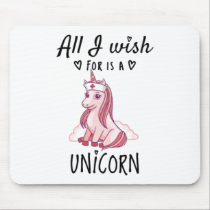 All I wish for is a Unicorn Mouse Pad