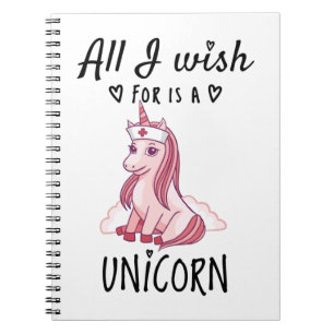 All I wish for is a Unicorn Notebook