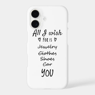 All I wish for is You