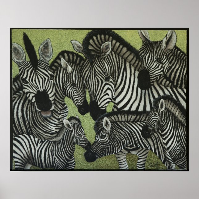 All in black and white poster (Front)