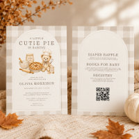 All in One Cutie Pie is Baking Fall Baby Shower
