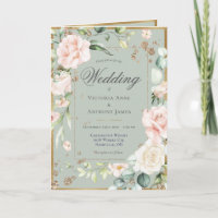 All-in-One Floral Sage Green Elegant Wedding