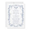 All in One French Victorian Blue Floral Wedding 