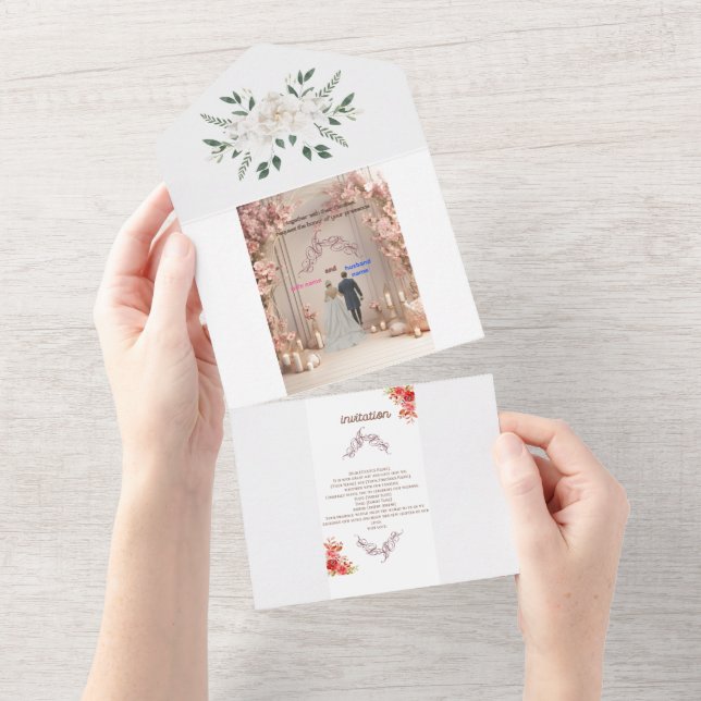 . ALL IN ONE INVITATION (Tearaway)