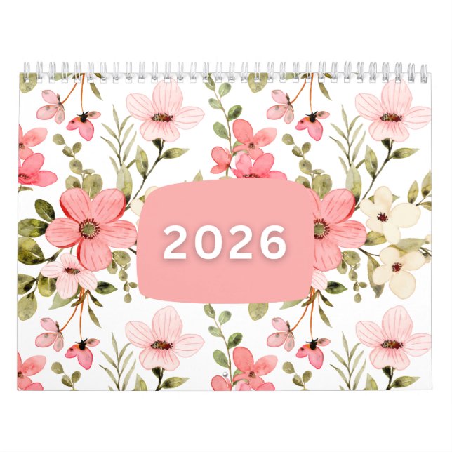 All-in-One Monthly Planner Calendar  (Cover)